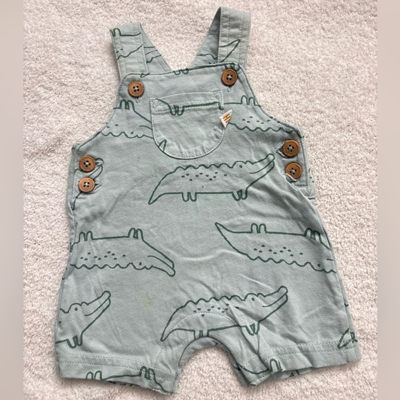 Carter's Other - Carter's Green Baby Overalls
